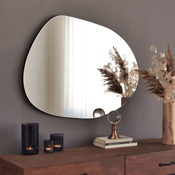 Gozos - Moderner Asymmetrischer Spiegel 55x75x2,2 CM - Denia Series Spiegel